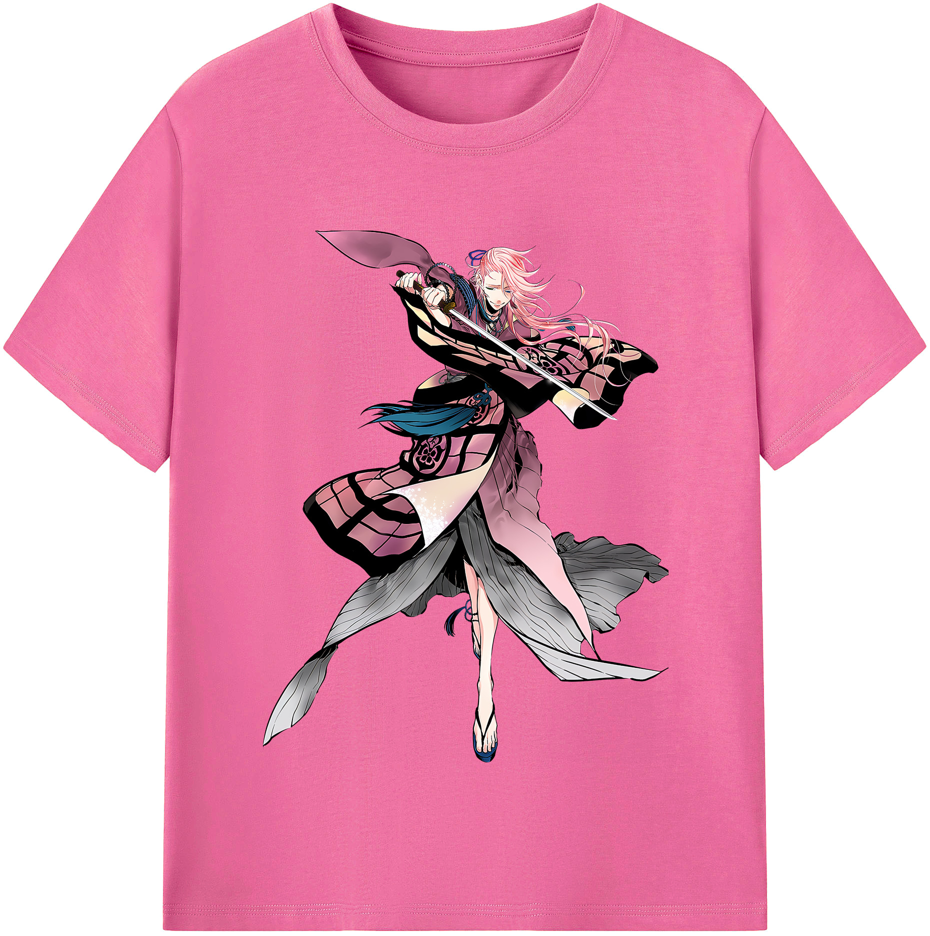 （画像用） 刀剣乱舞 Touken Ranbu レディースカジュアルプリントTシャツ（綿100％）